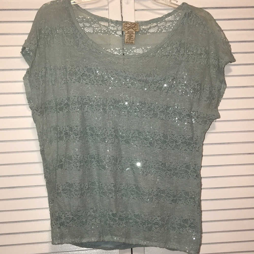 Cute sparkling top